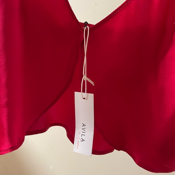 Avila by DN cami tank in red size S - Picture 8 of 9